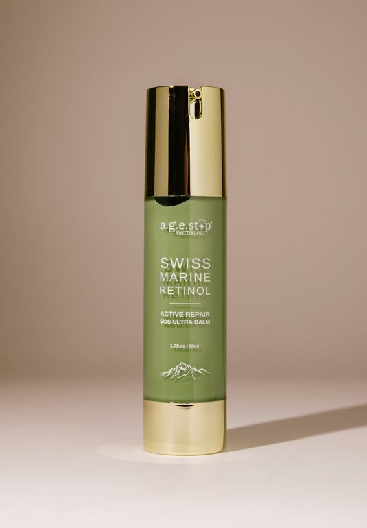 Морской бальзам с ретинолом A.G.E.STOP SWITZERLAND Marine Retinol Active Repair SOS Balm 50ml