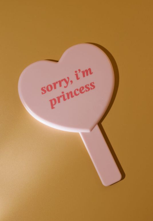 Зеркало косметическое MIAMITATS Aesthetic Girl Sorry, I'm Princess