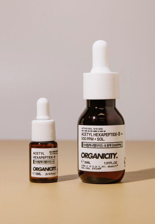 Сыворотка на основе аргирелина Organicity Acetyl Hexapeptide-8 with Oligo-HA Serum 30+5ml