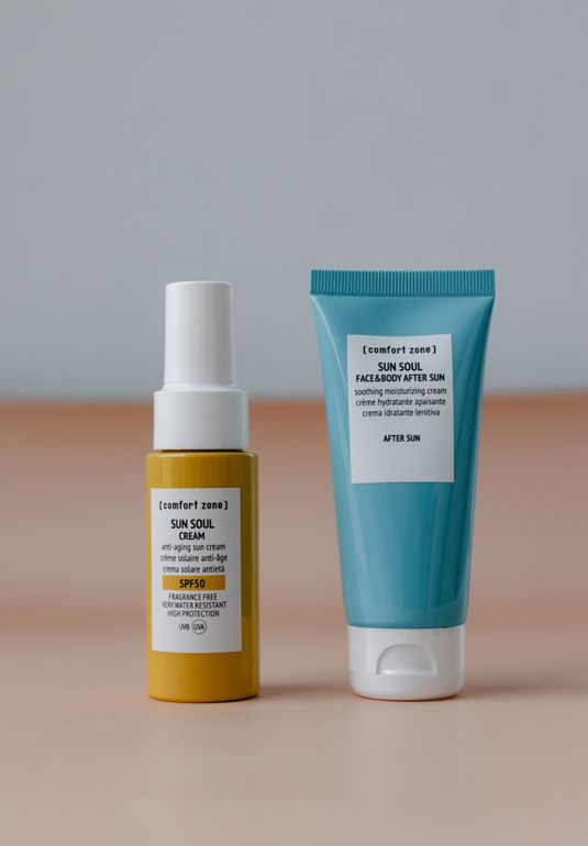Набор “Дуэт для безопасного загара” Comfort Zone Sun Soul Duo Kit SPF 50 (50мл, 60мл)