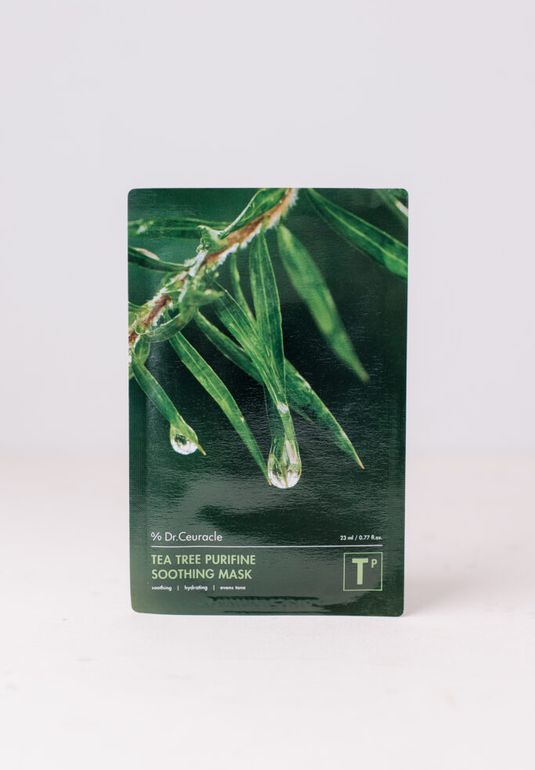 Тканевая маска с чайным деревом Dr. Ceuracle Tea Tree Purifine Soothing Mask 23ml