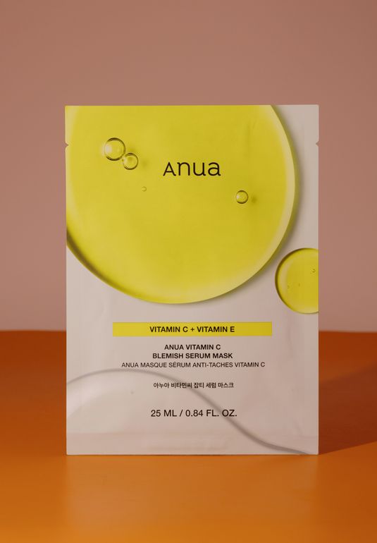 Тканевая маска для лица с витамином С Anua Vitamin C Blemish Serum Mask 25мл