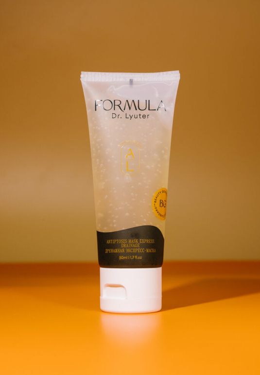 Дренажная экспресс-маска FORMULA Dr. Lyuter Antiptosis Mask Express Drainage 50ml