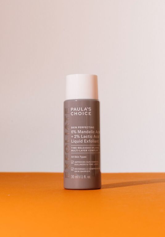 Пилинг на основе миндальной и молочной кислот Paula's Choice Skin Perfecting 6% Mandelic Acid + 2% Lactic Acis Liquid Exfoliant 30ml