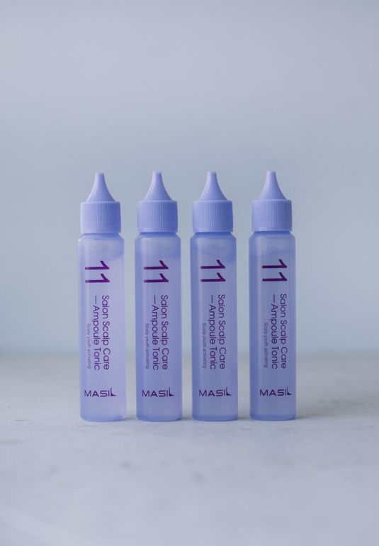 Освежающий ампульный тоник для кожи головы MASIL 11 Salon Scalp Care Ampoule Tonic 30ml*4 
