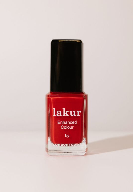 Лак для ногтей Все на красное Londontown Lakur Enhanced Colour Double the Deck 12ml