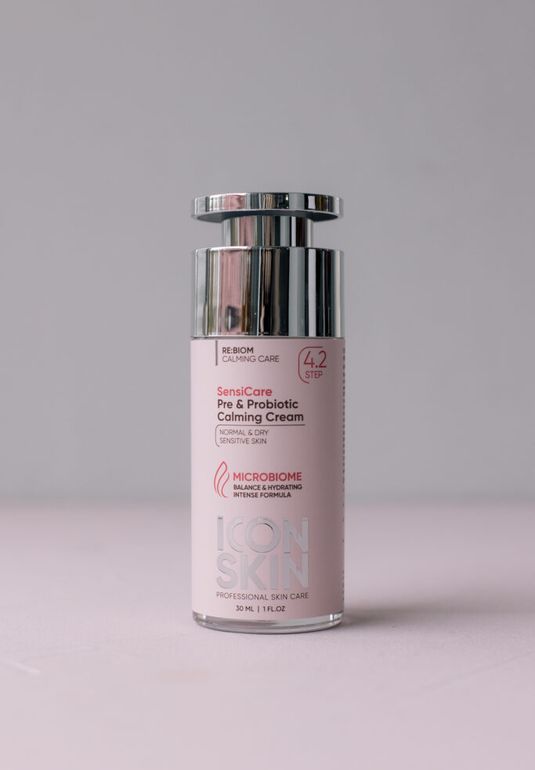 Успокаивающий крем с комплексом пре- и пробиотиков ICON SKIN SensiCare Pre & Probiotic Calming Cream 30ml