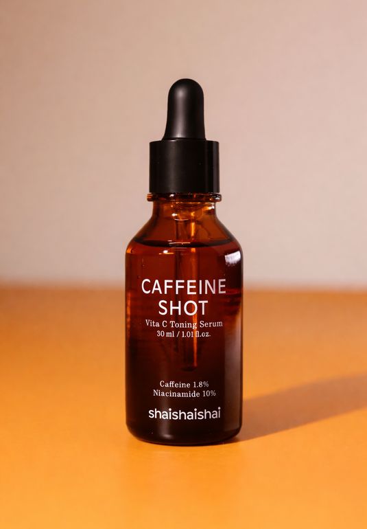 Сыворотка с 10% ниацинамида и 1,8% кофеина SHAISHAISHAI Caffeine Shot Blemish Toning Serum 30ml