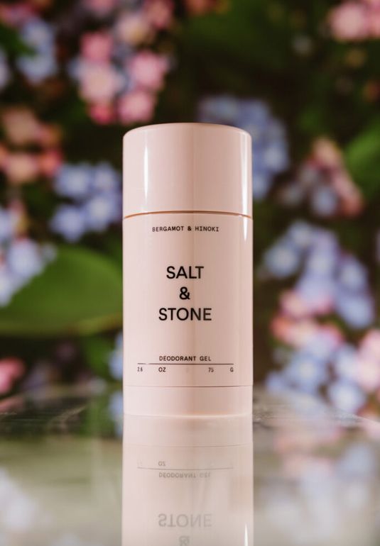 Гелевый дезодорант-стик Bergamot&Hinoki Salt&Stone Extra-Strength Aluminum-Free Gel Deodorant 75g