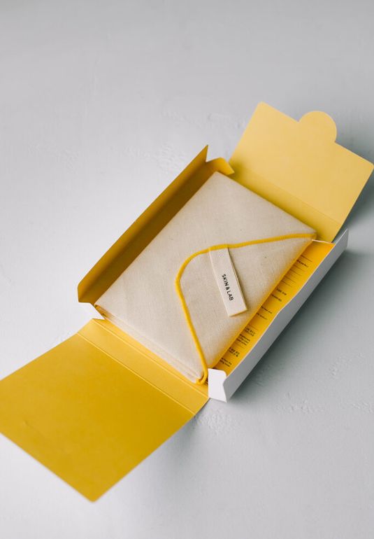 Очищающее полотенце SKIN&LAB Ganghwa Sochang Eco Cleansing Towel (Желтый) 33.9g