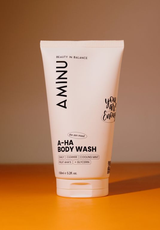 Гель для душа с АНА кислотами AMINU A-HA Body Wash 150ml