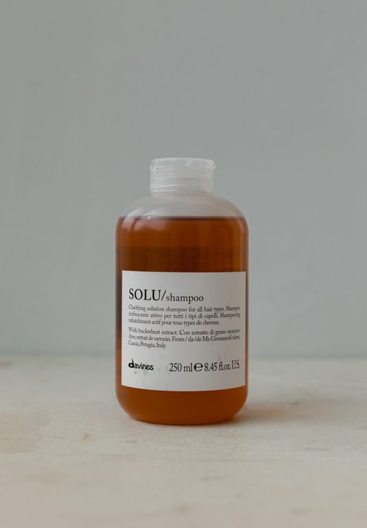 Активно освежающий шампунь для глубокого очищения волос DAVINES SOLU Shampoo 250ml