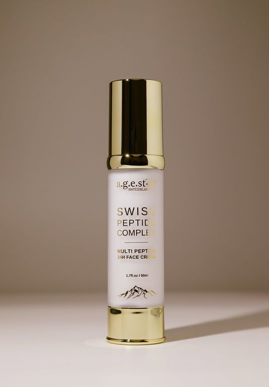 Увлажняющий крем A.G.E.STOP SWITZERLAND Peptide Сomplex Multi Peptide 24H Face Cream 50ml