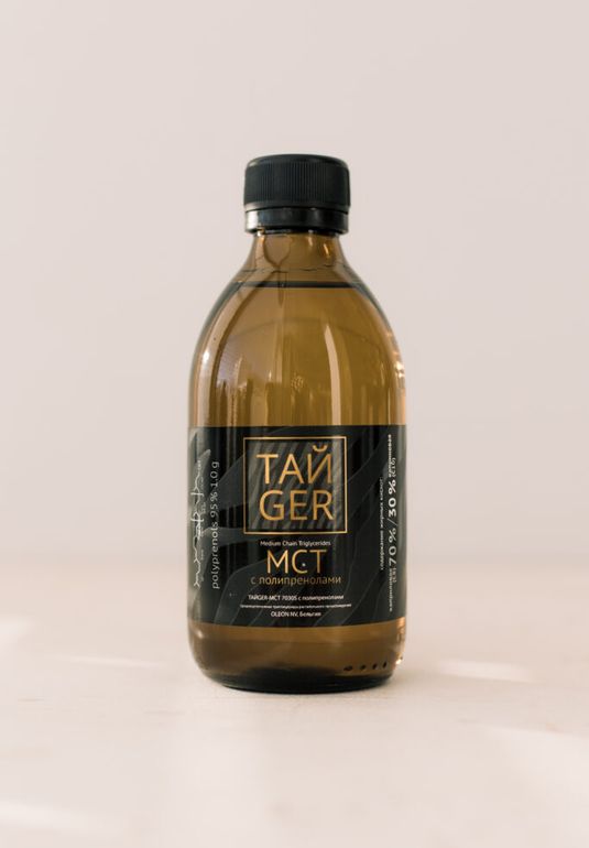 Масло МСТ ТАЙGER с полипренолами 95% 250ml
