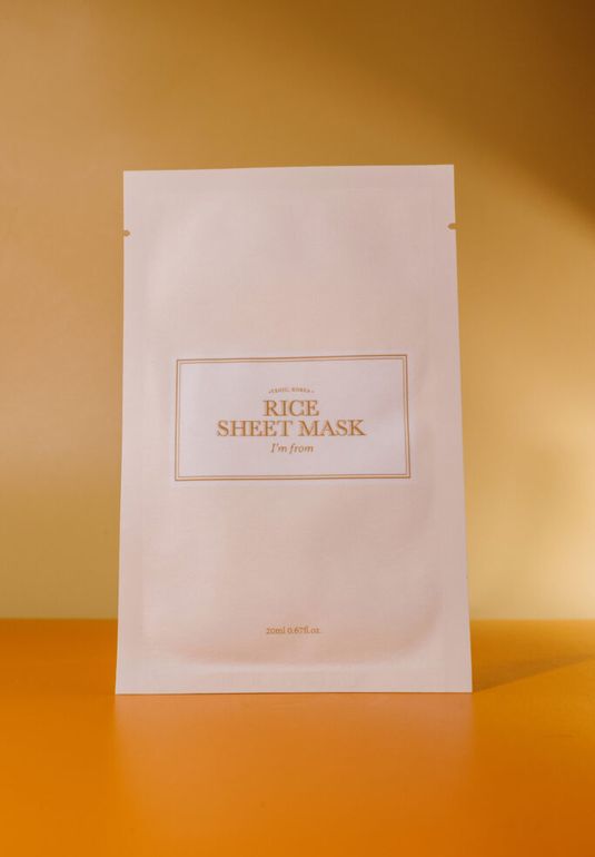 Питательная тканевая маска на основе экстракта риса гоами I'm from Rice Sheet Mask 20ml