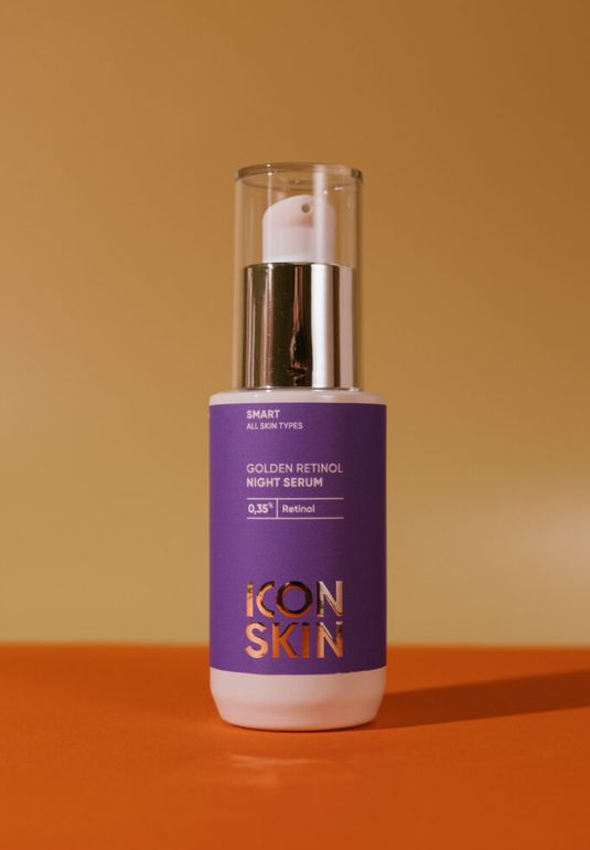 Ночная сыворотка с ретинолом 0,35% ICON SKIN Golden Retinol Night Serum 30ml