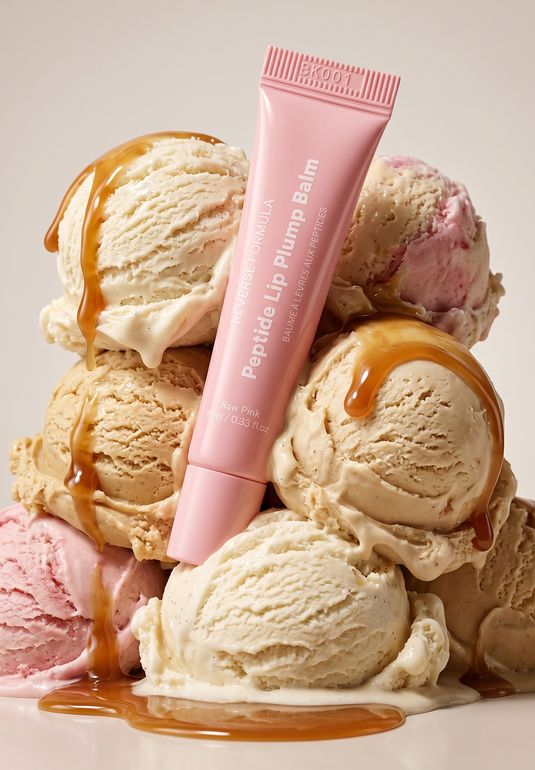 Бальзам-плампер для губ с пептидами REVERSE FORMULA Peptide Lip Plump Balm [Raw Pink] 10ml