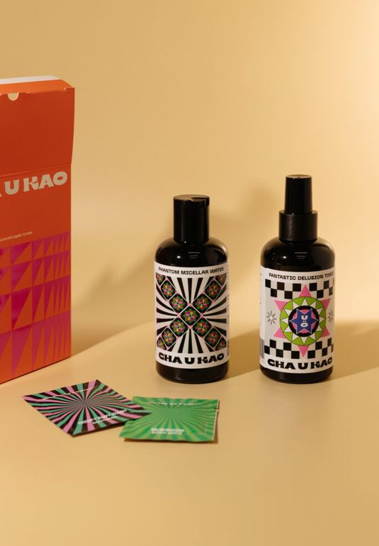 Набор для очищения: мицеллярная вода+ тоник увлажняющий "БЕЗУПРЕЧНАЯ ЧИСТОТА" CHA U KAO 200мл+200мл