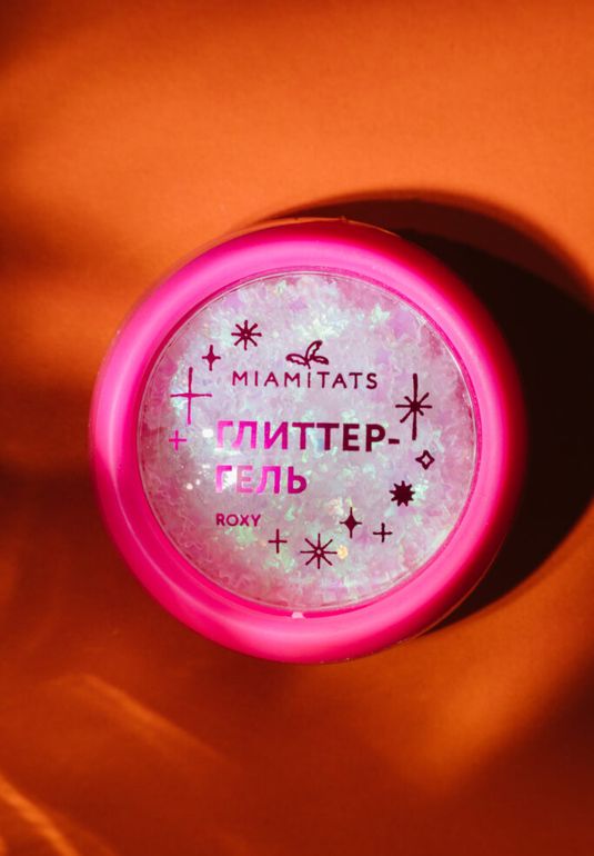 Глиттер-гель для лица, тела и волос MIAMITATS Roxy 3.2ml
