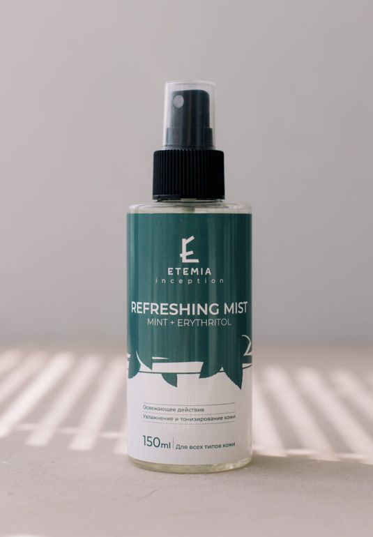 Освежающий мист ETEMIA Refreshing Mist Mint + Erithritol 150 ml