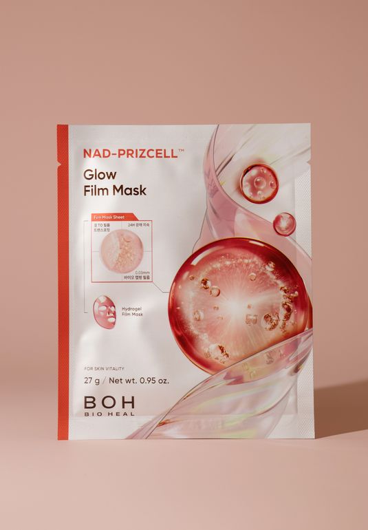 Инновационная омолаживающая маска для лица BIOHEAL BOH NAD Prizcell Glow Film Mask 27г