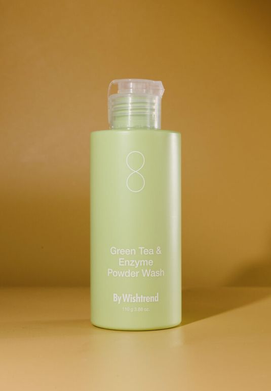 Пудра энзимная для умывания с ароматом матчи BY WISHTREND Green Tea & Enzyme Powder Wash (New) 110g