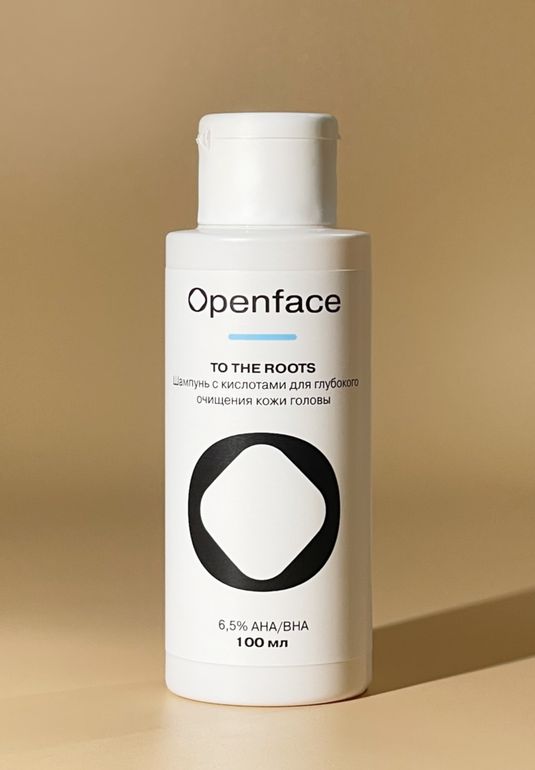 Шампунь c кислотами для глубокого очищения кожи головы OPENFACE To The Roots 100ml