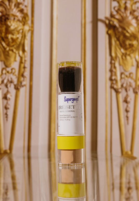 Минеральная пудра для лица Supergoop! 100% Mineral (Re)setting Powder SPF35+ PA+++ 4,25g - Medium