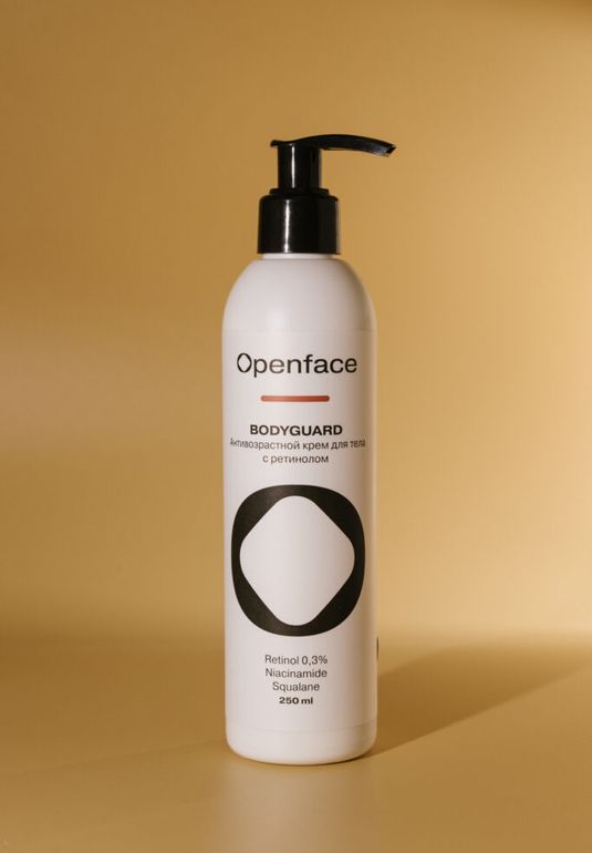 Антивозрастной крем для тела с ретинолом OPENFACE Bodyguard 250ml
