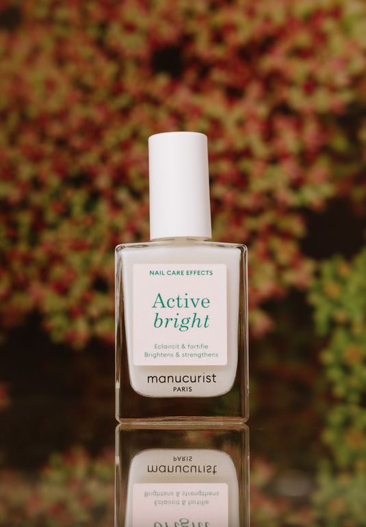 Лак для укрепления и естественного блеска manucurist Paris Active Bright 15ml