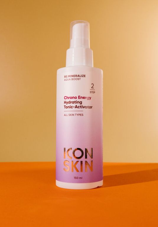 Увлажняющий тоник-активатор для лица ICON SKIN Chrono Energy Hydrating Tonic-Activator 150ml