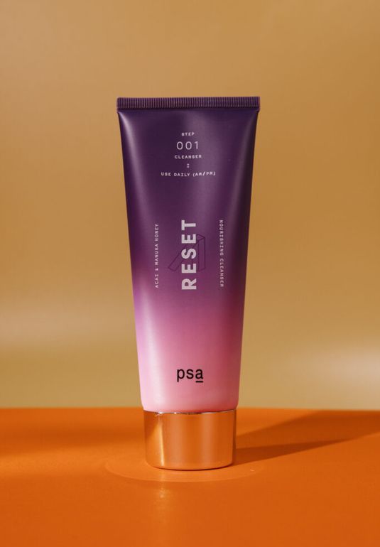 Крем-гель для умывания с манукой и ягодами асаи PSA RESET: Acai & Manuka Honey Nourishing Cleanser 100ml