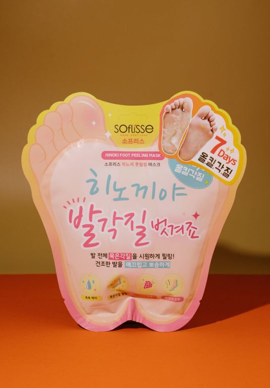 Пилинг-маска для ног soflisse Hinoki Foot Peeling Mask 40ml