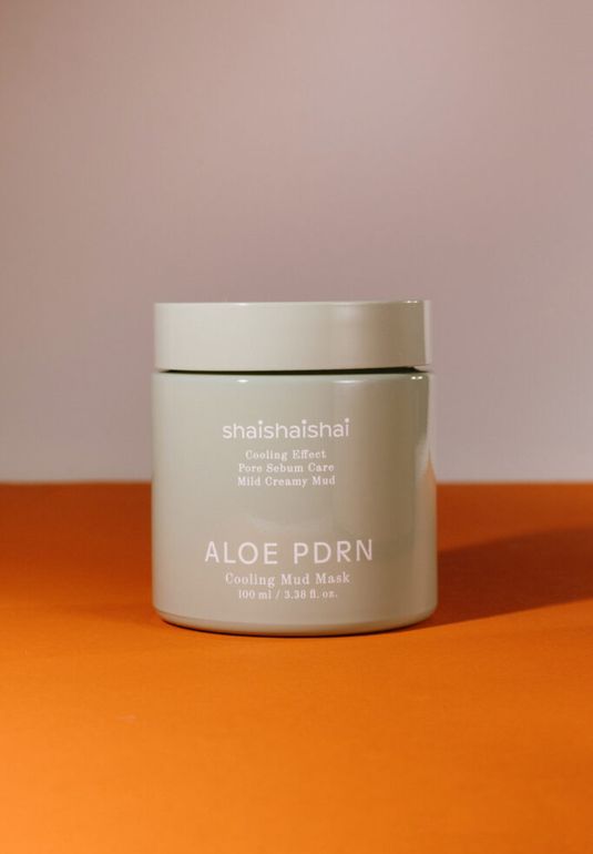 Очищающая и охлаждающая маска для лица SHAISHAISHAI Aloe PDRN Cooling Mud Mask 100ml