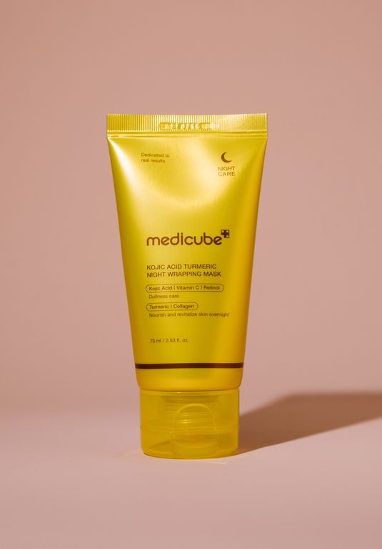 Ночная маска-пленка для ровного тона medicube Kojic Acid Turmeric Night Wrapping Mask 75ml