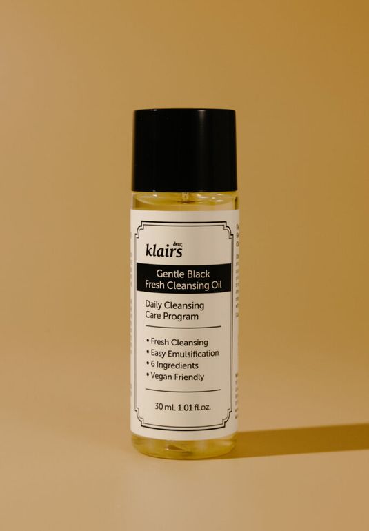 Гидрофильное масло KLAIRS Gentle Black Fresh Cleansing Oil 30ml