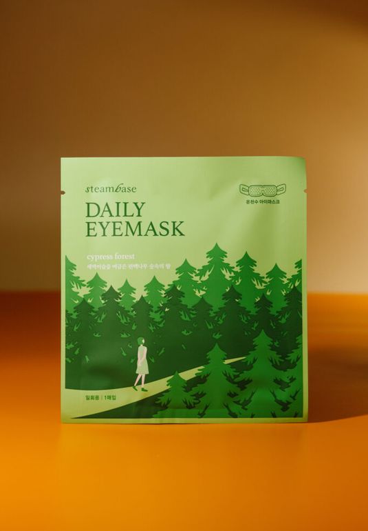 Паровая маска для глаз Steambase Daily Eyemask [Cypress Forest] 50g