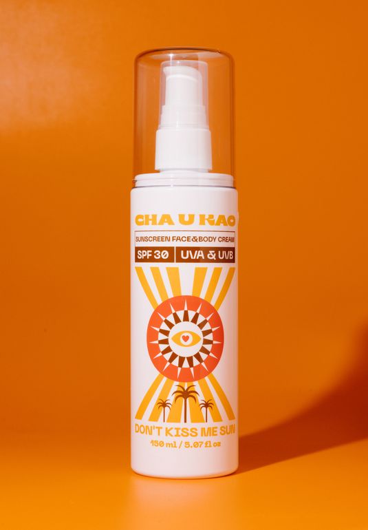 Солнцезащитный крем для лица и тела CHA U KAO DON'T KISS ME SUN Fase Cream SPF30 150ml