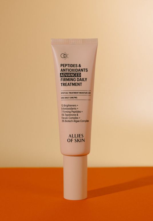 Усиленный укрепляющий пептидный крем с антиоксидантами ALLIES OF SKIN Peptides&Antioxidants Advanced Firming Daily Treatment 48мл