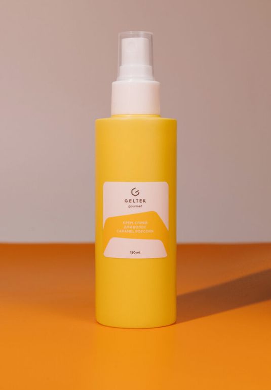 Крем-спрей для волос с ароматом карамельного попкорна Geltek Caramel Popcorn 150мл