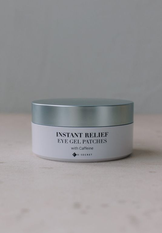 Патчи против отеков с кофеином K-Secret Instant Relief Eye Gel Patches (Caffiene) 60шт