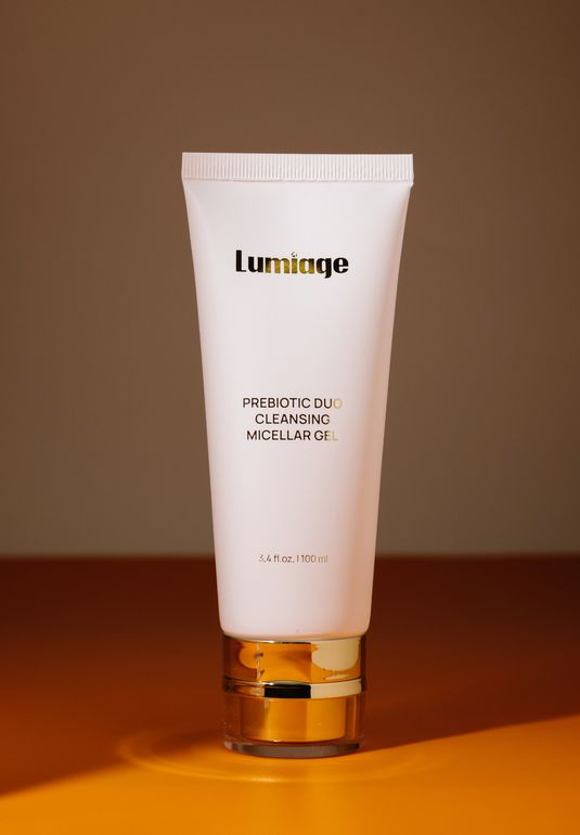 Очищающий мицелярный гель двойного действия Lumiage PREBIOTIC DUO CLEANSING MICELLAR GEL 100мл