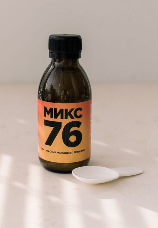 Клеточный сок с красным женьшенем и трагакантом ТАЙGER Микс 76 150ml
