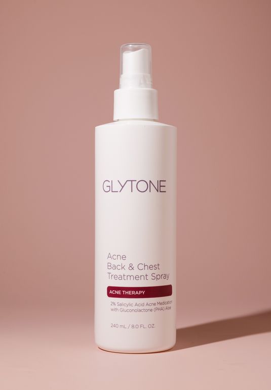 Спрей для проблемной кожи спины и груди GLYTONE Acne Back&Chest Treatment Spray 240мл