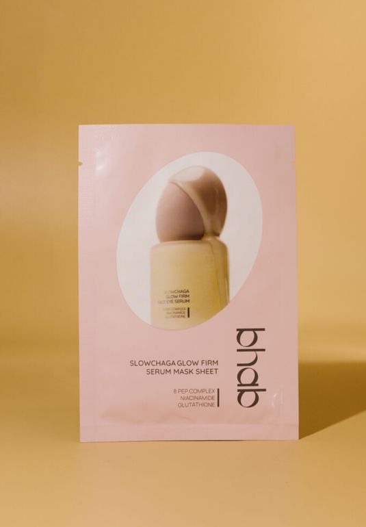 Омолаживающая тканевая маска BHAB Slowchaga Glow Firm Serum Mask 27мл