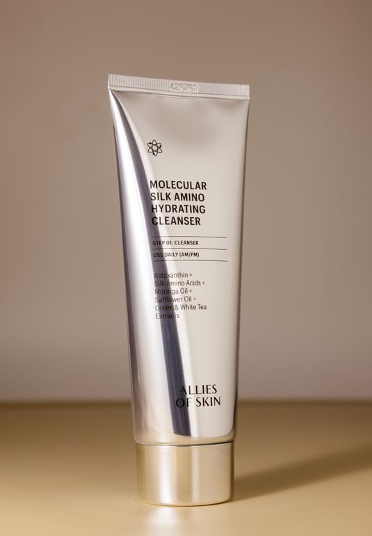 Гель для умывания с аминокислотами ALLIES OF SKIN Molecular Silk Amino Hydrating Cleanser 100мл