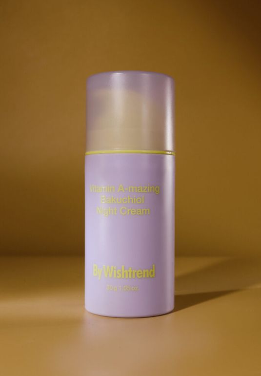 Ночной крем с бакучиолом и ретиналем BY WISHTREND Vitamin A-mazing Bakuchiol Night Cream 30g