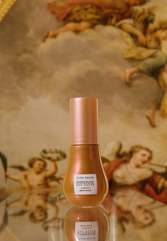 Сыворотка для супер сияния лица Glow Recipe Watermelon Glow Niacinamide Hue Drops Sun Glow Serum 15мл