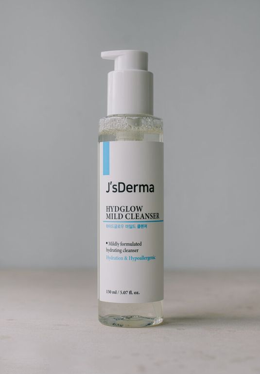 Очищающее средство с пептидами и гиалуроновой кислотой JsDERMA Hydglow Mild Cleanser 150ml