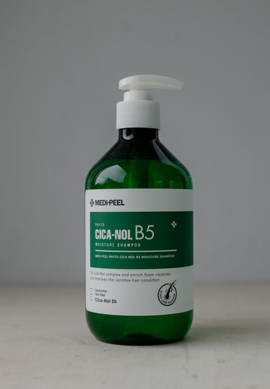 Лечебный шампунь с успокаивающим комплексом MEDI-PEEL Phyto CICA-Nol B5 Moisture Shampoo 500ml